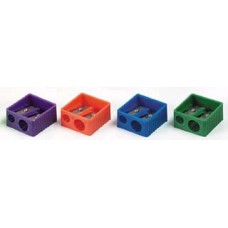 Celco Pencil Sharpener Plastic 2 Hole PK 60