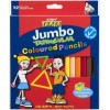 Texta Triangular Jumbo Colour Pencils PK 12