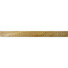 Celco 30cm Wooden Ruler Metric Unpolished PK 25