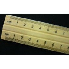 Metal Edge Ruler 40cm EA