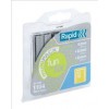 Rapid Fun 2 Fix Staples Multipack 13 4 6 to 8mm PK