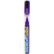 Texta Purple Liquid Chalk Marker 4.5mm Bullet EA