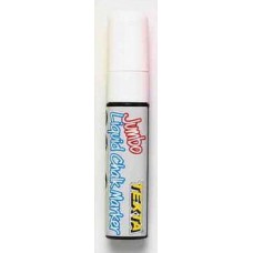 Texta Jumbo White Liquid Chalk 15mm Nib EA