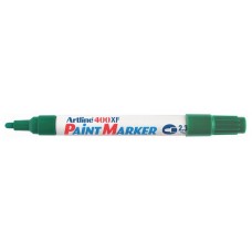 Artline 400XF Paint Marker Bullet Green (PK 12)