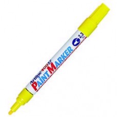 Artline 400XF Paint Marker Bullet Yellow (PK 12)