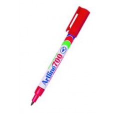 Artline 700 Permanent Marker 0.7mm Red PK 12