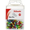 Esselte Map Pins Assorted Colours (PK 200)