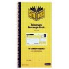 Spirax 550 Telephone Message Book Dup C/less (EA)