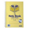 Spirax 570 A5 Note Book Side Bound 200pg 2 Note Pockets EA