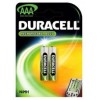 Duracell NiMh Rechargeable AAA Size 2 Pk EA