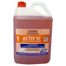 Activ O Concentrated Spray and Wipe Clean 5L