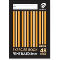 Olympic Exercise Book 48pg A4 8mm Ruled 140748 (EA)