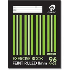 Olympic Exercise Book 96pg 225x175mm 8mm Ruled 140764 (EA)