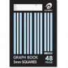 Olympic Graph Book A4 48pg 5mm Squares 140837 (EA)