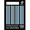140841 Olympic Science Book 128pg A4 2mm Graph Feint EA
