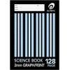 140841 Olympic Science Book 128pg A4 2mm Graph Feint EA