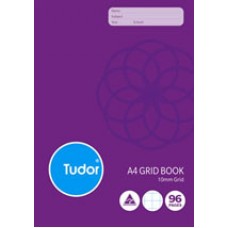 Tudor Graph Book A4 96pg 10mm squares (EA)