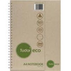 Tudor A4 Eco Notebook Hard Cover 200pg  (EA)