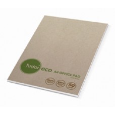 Tudor A4 Eco Writing Pad 7mm Ruled 50pg (EA)