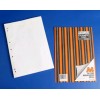 Olympic Stripe Reinf Loose Leaf Refills Ruled 5mm Graph EA