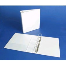 141448 Olympic PVC Insert Binder A4 4D 50mm White EA