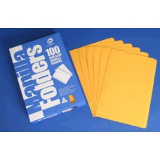 Olympic Manilla Folder Foolscap Gold (PK 100)