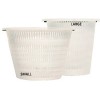 Pool Skimmer Basket with Brass Handle Lge (EA)