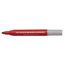 Pentel Whiteboard Marker Bullet Red PK 12