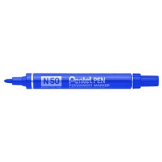 Pentel Perm Marker Blue Bullet (EA)