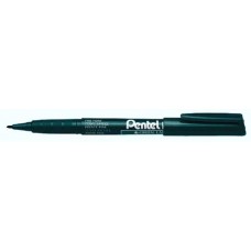 Pentel Perm Marker Black Fine 2mm (PK 12)