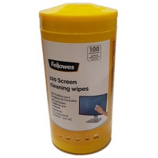 Screen Cleaner Wipes Tub 100