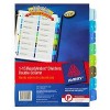 Avery Readyindex Doube Dividers A4 PP 1-15 (EA)