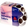 Avery Label Self Adhesive Black 24mm Dots (PK 500)