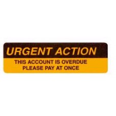 Avery Label Self Adhesive Urgent Action (PK 125)