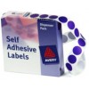 Avery Label Self Adhesive Purple 14mm Dots (PK 1050)