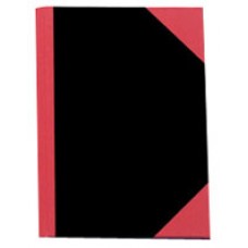 Collins Red and Black Notebook A6 Feint Ruled (EA)