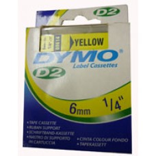 ZZZDymo Tape Yellow D2 6mm x 10m (EA)