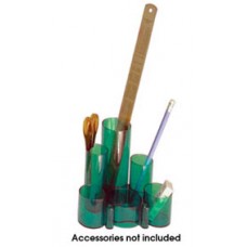 Italplast Desk Tidy Tint Green EA