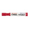 Mon Ami Stay Ready Red Chisel Perm Marker (PK 12)