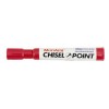 Mon Ami Stay Ready Red Chisel Perm Marker (PK 12)