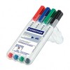 Steadtler Whiteboard Compact Markers Asst Colours (Pk 4)