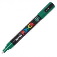 Uni Posca PC5M Marker BulletTip 2.5mm Green Med (EA)