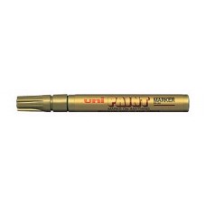 Uni Paint Marker PX20 Gold 2.8mm Bullet (PK 12)