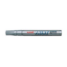 Uni Paint Marker PX20 Silver 2.8mm Bullet (EA)