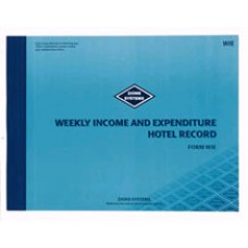 Hotel Motel Weekly Expend and Income Bk EA