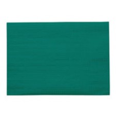 Placemat Linen Embossed Bottle Green CT 