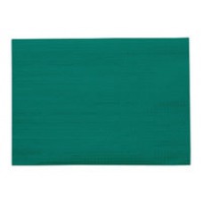 Placemat Linen Embossed Bt Green PK 500