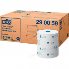 Tork Matic Extra Long Hand Towel Roll White H1 CT 6