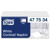 Tork White Cocktail Napkin 2ply Edge Emboss PK 200