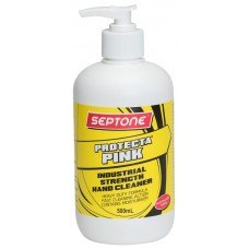 Septone Protecta Pink Ind Hand Cleaner w Lanolin 500gm PP 500g